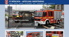 Desktop Screenshot of feuerwehr-oberfoehring.de